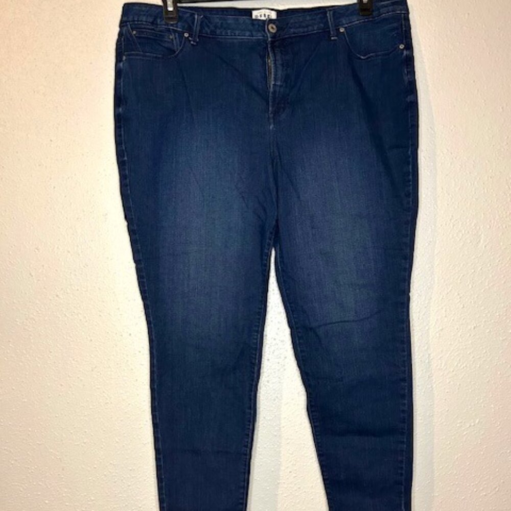 Rebel The Pin Up Skinny Jeans Size 24W